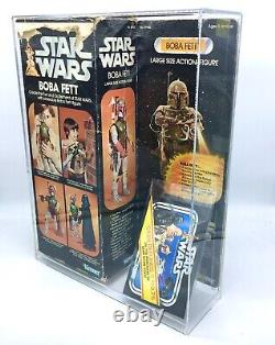 Vintage Star Wars BOBA FETT 14 Action Figure/Box 1979 Kenner (READ DESCRIPTION)