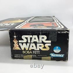 Vintage Star Wars BOBA FETT 14 Action Figure/Box 1979 Kenner (READ DESCRIPTION)