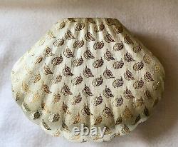 Vintage TRIFARI ORIENTIQUE Jewelry Box Clam Shell Hard Case RARE