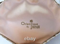 Vintage TRIFARI ORIENTIQUE Jewelry Box Clam Shell Hard Case RARE