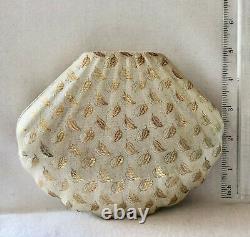 Vintage TRIFARI ORIENTIQUE Jewelry Box Clam Shell Hard Case RARE