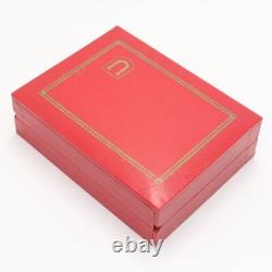 Vintage Universal Geneve Watch Case Red Jewelry Display Box #562