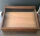 Vintage Wood Display Case Box Knives Holder