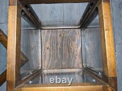 Vintage Wood & Glass Store Counter Display Case/Box Showcase Cabinet Vitrine