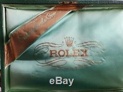 Vintage original Rolex case box chest trunk display ENSUEÑO DE ORO hard to find