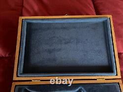 Vintage smith and wesson Wooden Display Case box N Frame 4 Inch Barrel Model 57