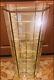Vtg Brass Glass Table Top or Hanging Curio Cabinet Display Shelf Case Box 27