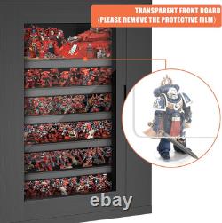 WELIDAY Miniature Storage Case for Collectibles Miniatures, Black