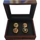 WWE World Wrestling Entertainment Hall Of Fame 4 Piece Ring Box Set Display Case