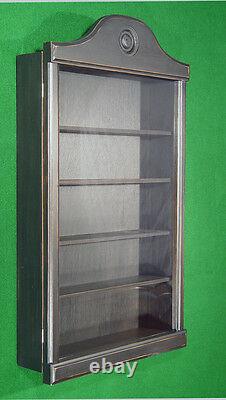 Wall Curio Cabinet Shadow Box Display Case Shelf