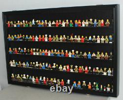 Wall Display Case Shadow Box Cabinet for Building Block Toy Minifigures Display