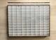 Wall Display for Matchbox/Hot Wheels WithMODIFIED COVER 1/64 White withWalnut