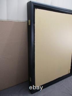 Wall Hanging 5 Shelf Shadow Box Display Case with Door & Locks 31 x 24.5