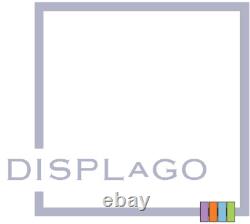 Wall mounted 100 LEGO minifigures display case. Show case. Display case