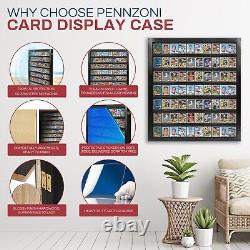 Wallmount Card Display Case will hold 50-100 Sports Card Display Case Baseball