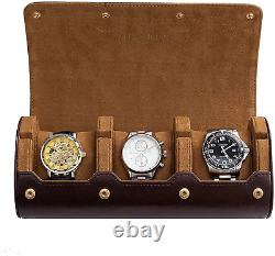 Watch Roll Travel Case For 3 Watches Storage And Display Watch Box Travel