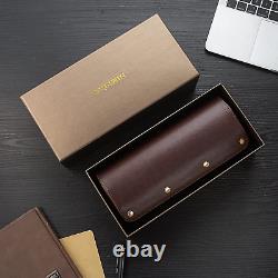 Watch Roll Travel Case For 3 Watches Storage And Display Watch Box Travel