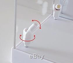 White Acrylic Display Case Light Box for Hot Toys 12 1/6 Marvel Avengers Figure