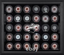 Wild 30-Puck Black Display Case Fanatics