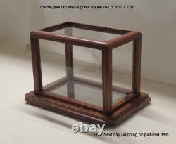 Wood/Acrylic/Mirrored Bottom Display Case # PP7337 Need a custom see below