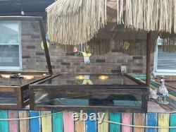 Wood Portable Tabletop Lighted Glass Trade Show Retail Display Cases 5 avail