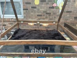 Wood Portable Tabletop Lighted Glass Trade Show Retail Display Cases 5 avail