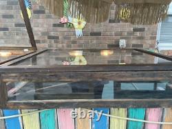 Wood Portable Tabletop Lighted Glass Trade Show Retail Display Cases 5 avail