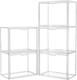 X-Large Acrylic Display Case Set Stackable Storage for Collectibles (5 Pack)