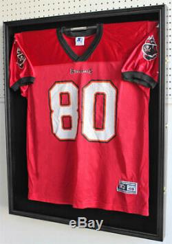 X Large Football Jersey Display Case Wall Frame Shadow box -UV Protection, LOCK