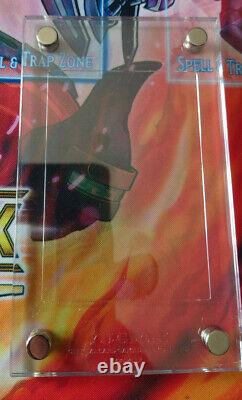 Yu-Gi-Oh Prismatic God Box PGB1 Screw Down Hard Plastic Display Cases x 7