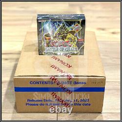 YuGiOh BATTLE OF CHAOS BOOSTER BOX CASE 12 DISPLAYS? FACTORY SEALED