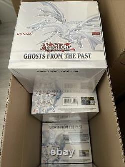 YuGiOh Ghosts from the Past 1st Edition Sealed Display Case 5 Mini Boxes in Hand