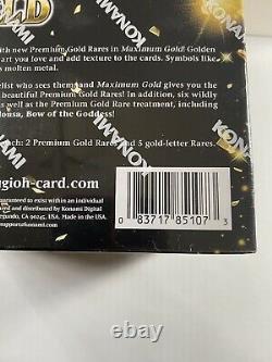 Yugioh! Maximum Gold Display Case Sealed Booster Box 1st Edition