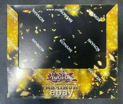 Yugioh Maximum Gold Display Case Sealed Booster Box 1st Edition Collector Set