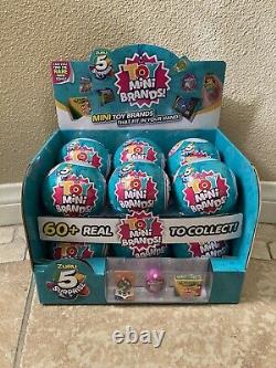 Zuru 5 Surprise Toy MINI BRANDS Case of 12 Display Box 60+ to Collect SHIPS NOW